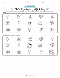Xem trước tài liệu in sẵn Chúc Bé Ngủ Ngon