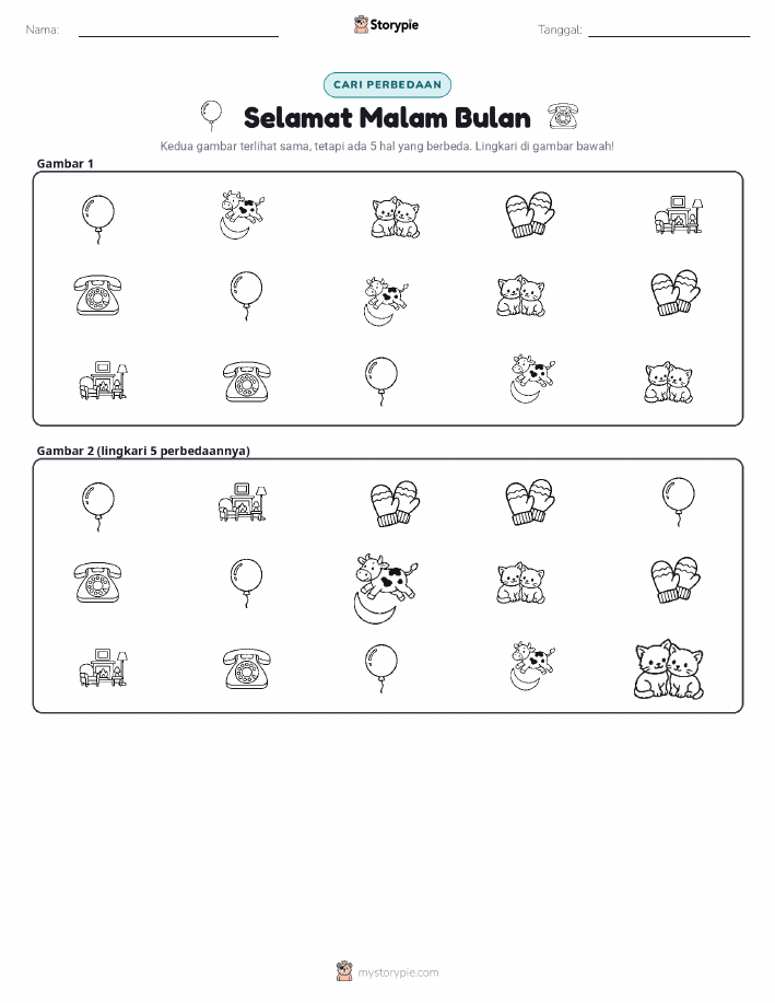 Temukan Perbedaannya