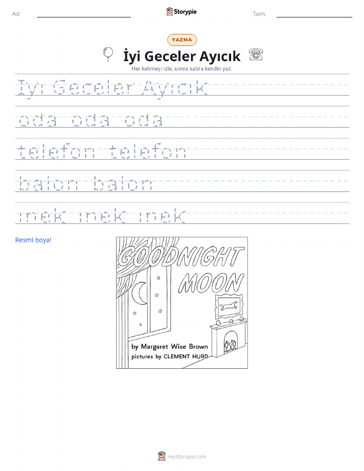 Yazma Pratiği