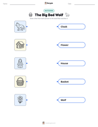 The Big Bad Wolf printable worksheet preview