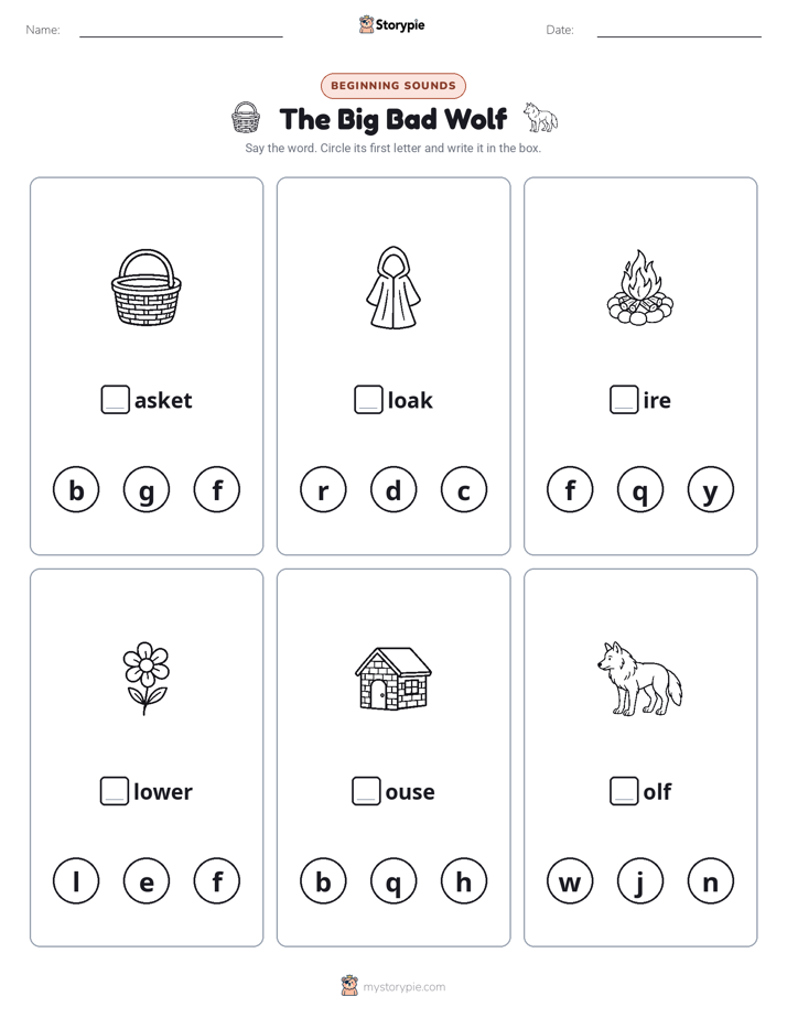 Beginning Sounds