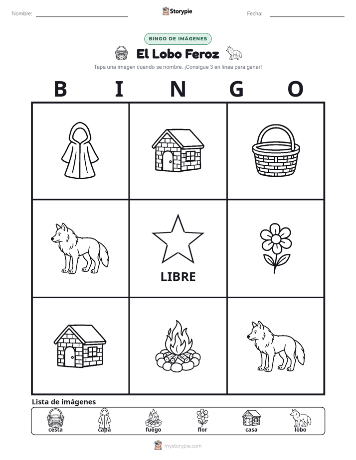 Bingo de Imágenes
