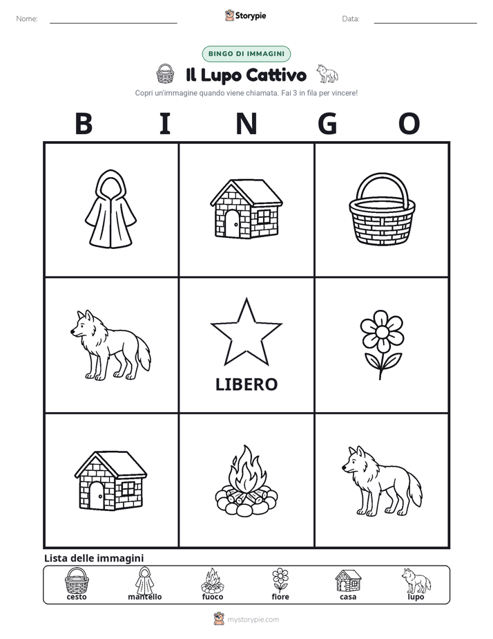 Bingo delle Immagini