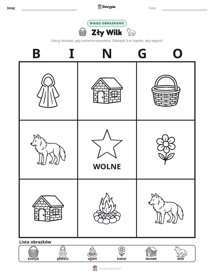 Bingo obrazkowe