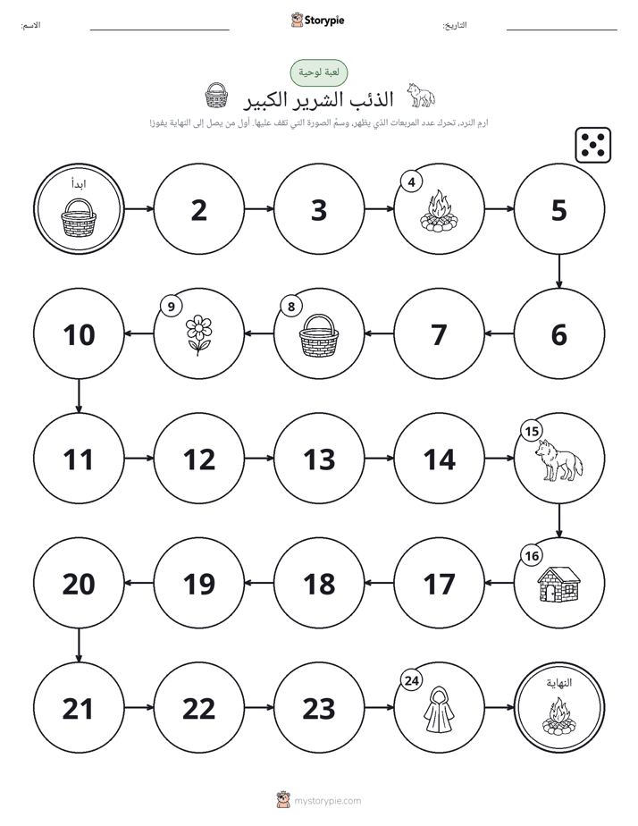 لعبة لف و تحرك