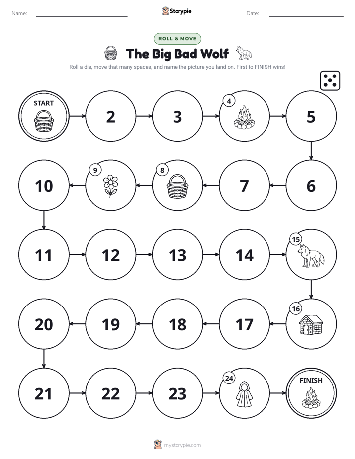 Roll & Move Game
