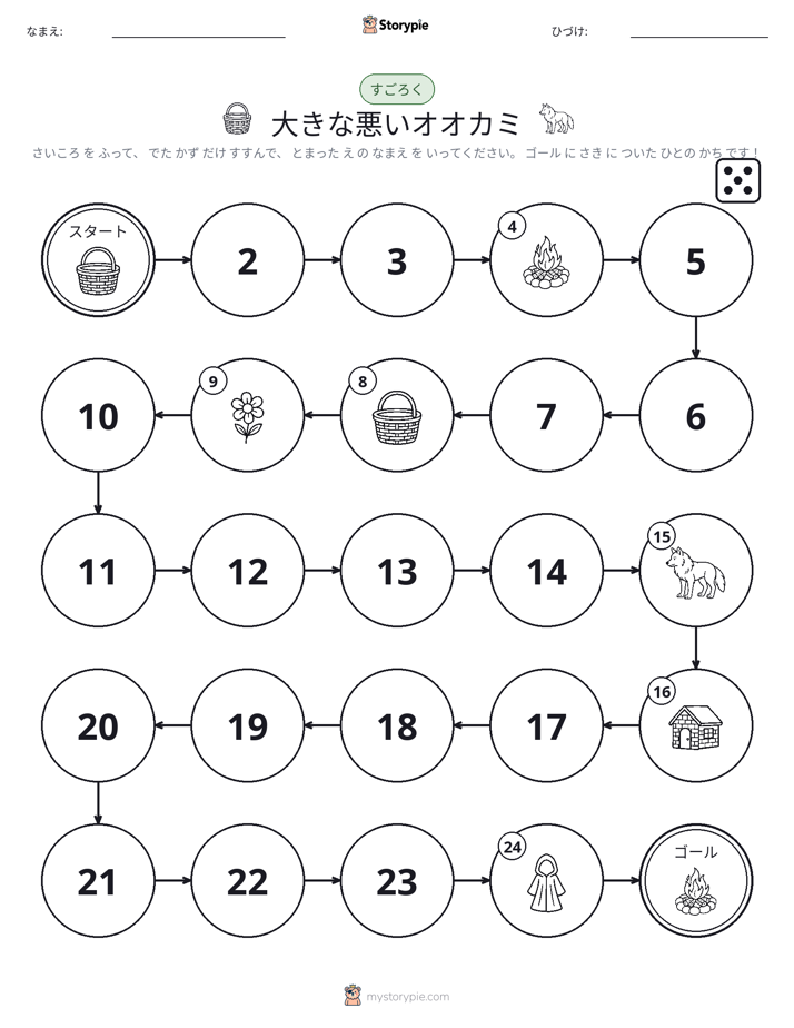 ロール＆ムーブゲーム
