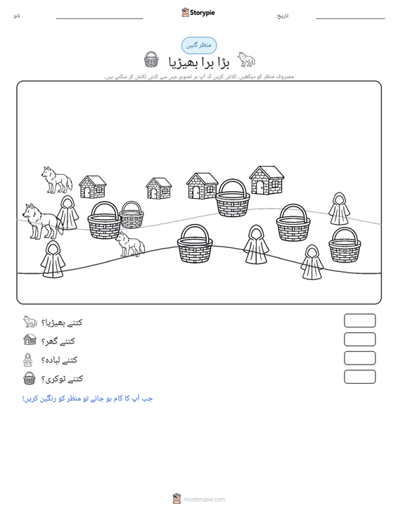 گنتی کا منظر