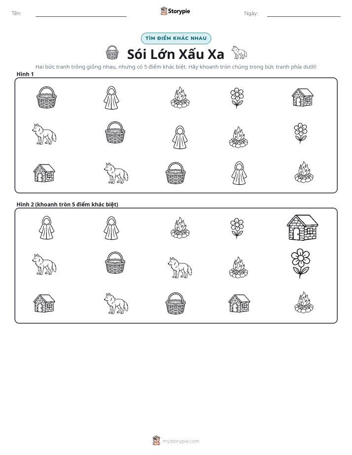 Tìm Sự Khác Biệt