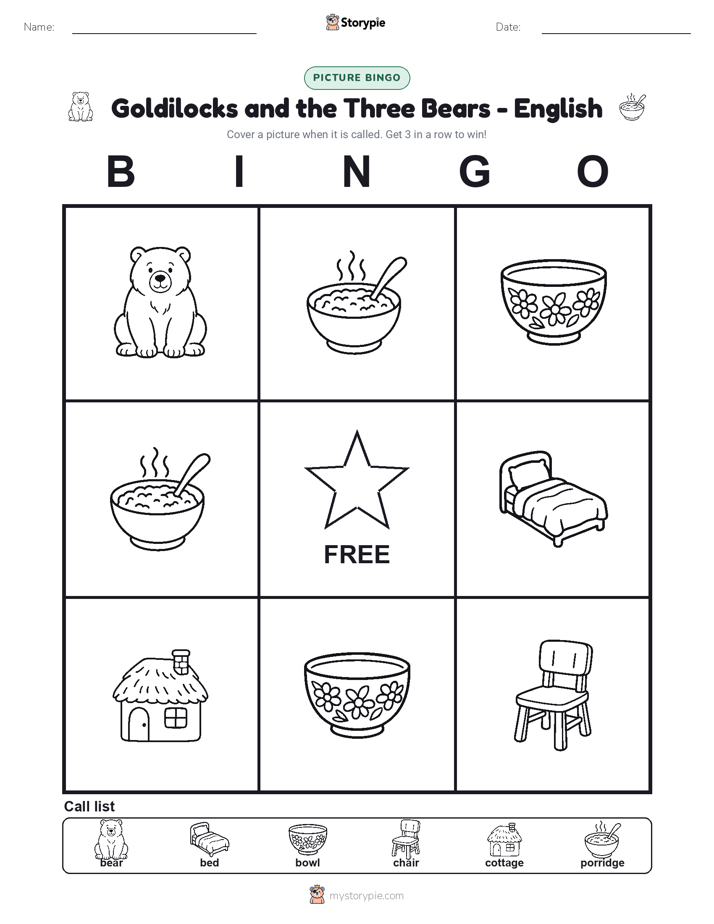 Picture Bingo