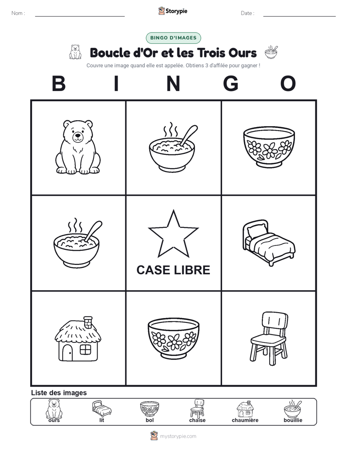 Bingo d'Images