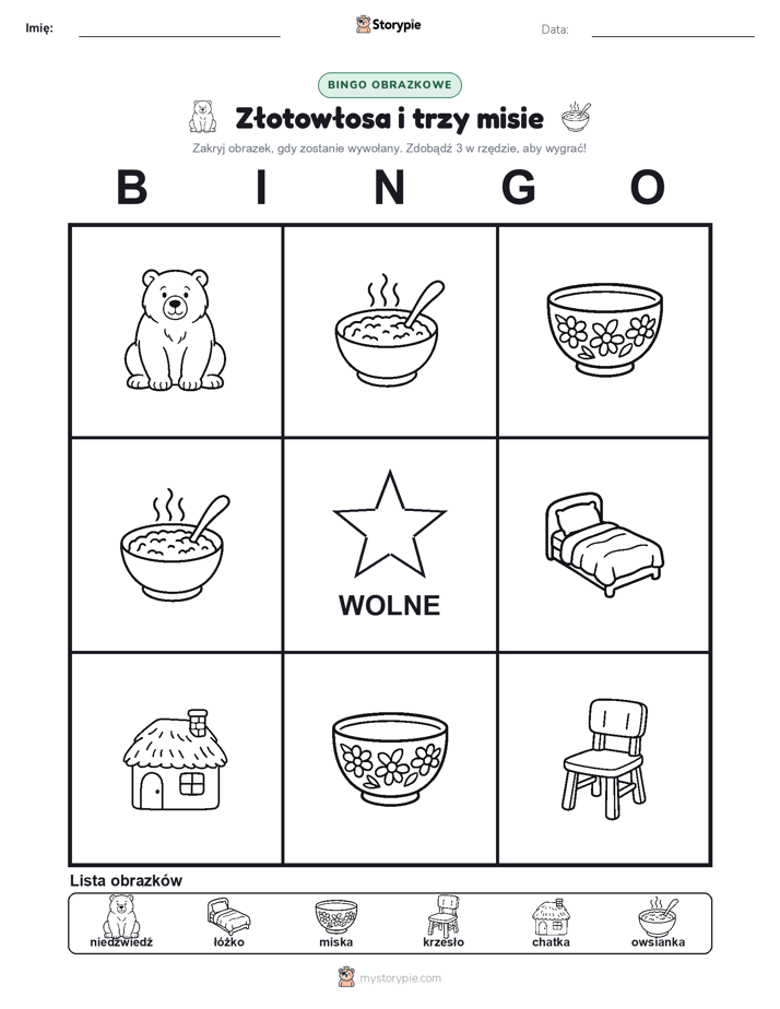 Bingo obrazkowe