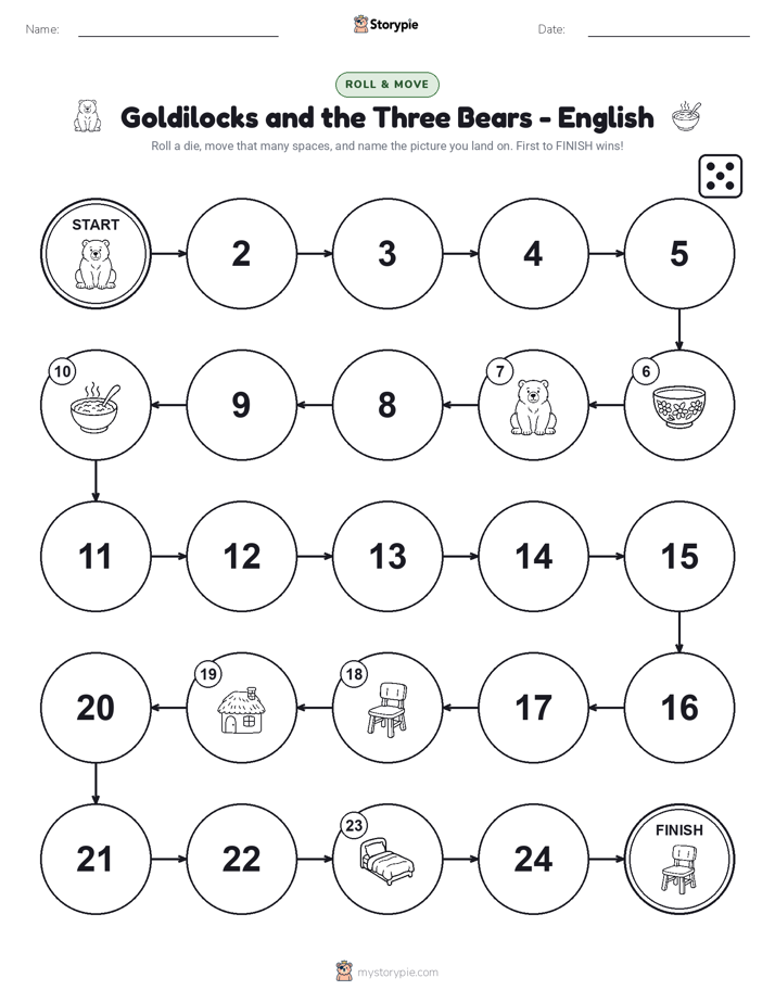 Roll & Move Game