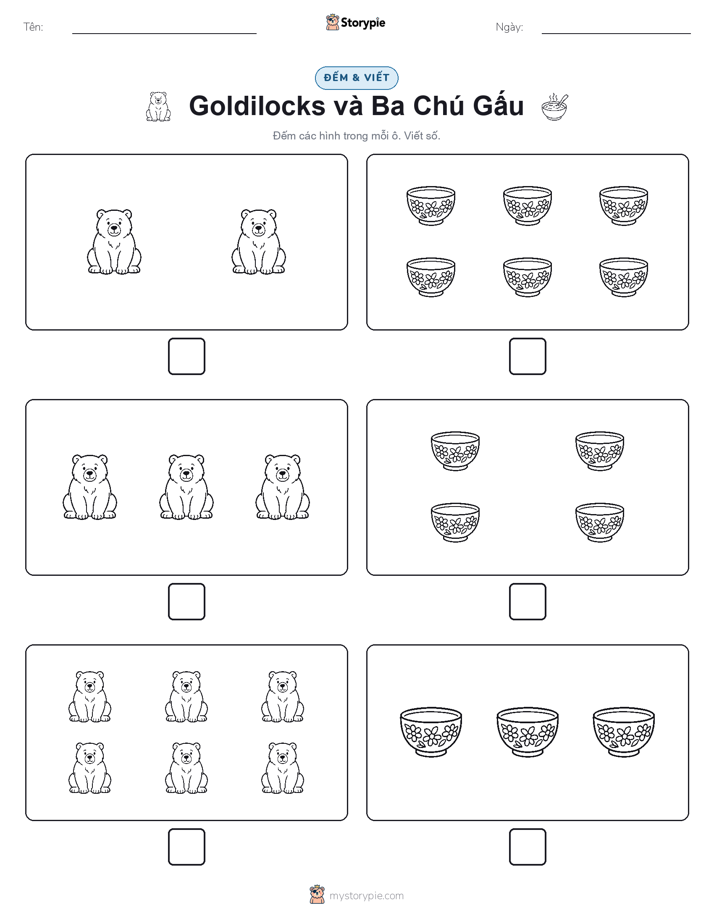 Đếm & Viết