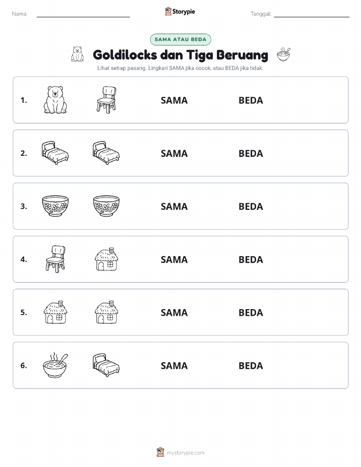 Sama atau Berbeda