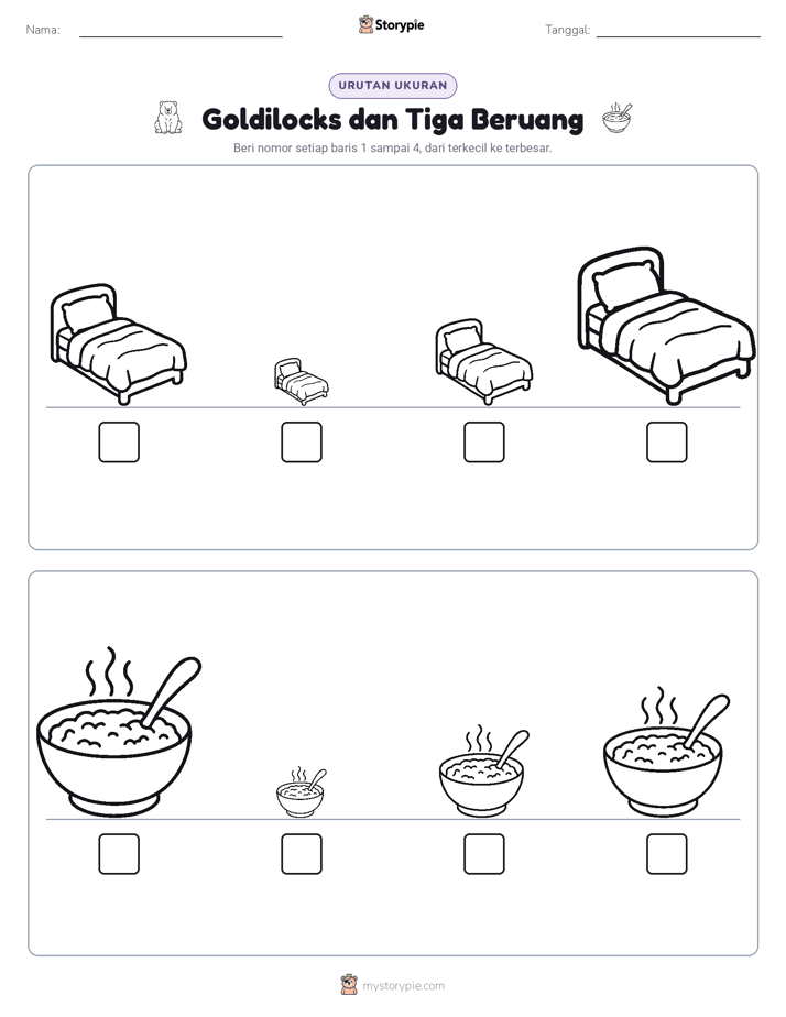 Urutan Ukuran