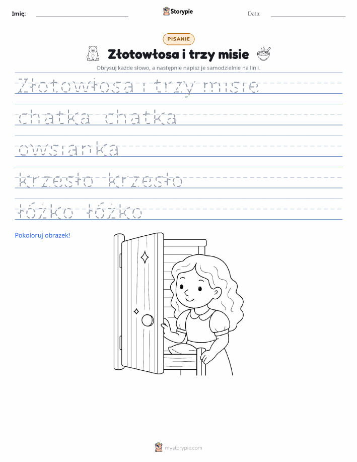 Ćwiczenie Pisania