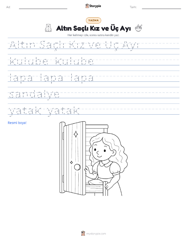 Yazma Pratiği