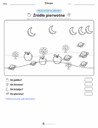 Podgląd drukowalnego arkusza ćwiczeń Fotosynteza