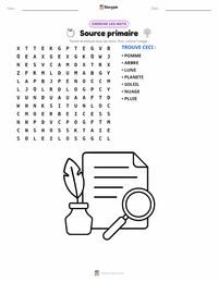 Aperçu de la feuille de travail imprimable Photosynthèse