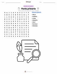 Anteprima della scheda stampabile di Fotosintesi