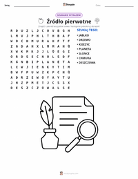 Podgląd drukowalnego arkusza ćwiczeń Fotosynteza