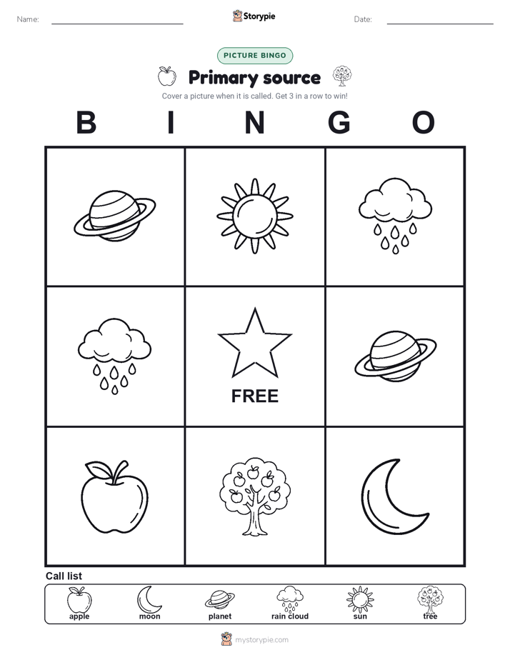 Picture Bingo