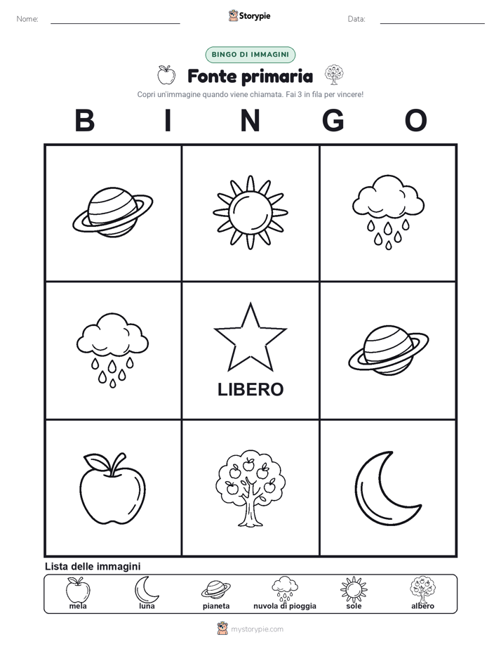 Bingo delle Immagini
