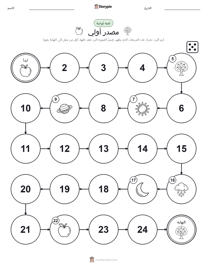 لعبة لف و تحرك