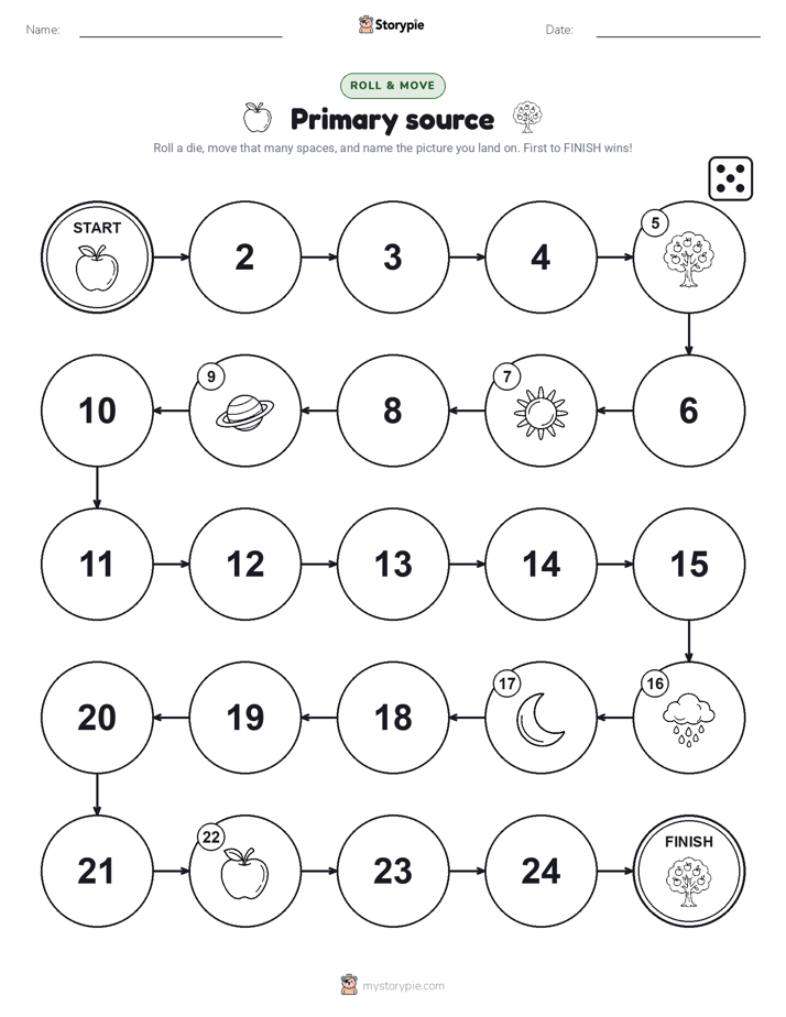 Roll & Move Game