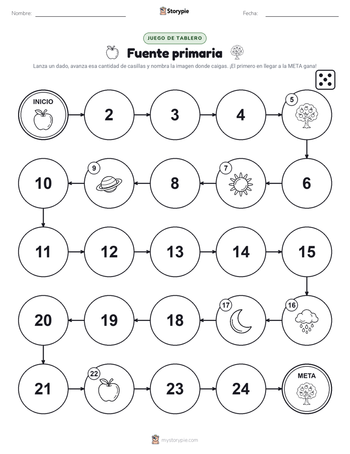 Juego de Rueda y Avanza