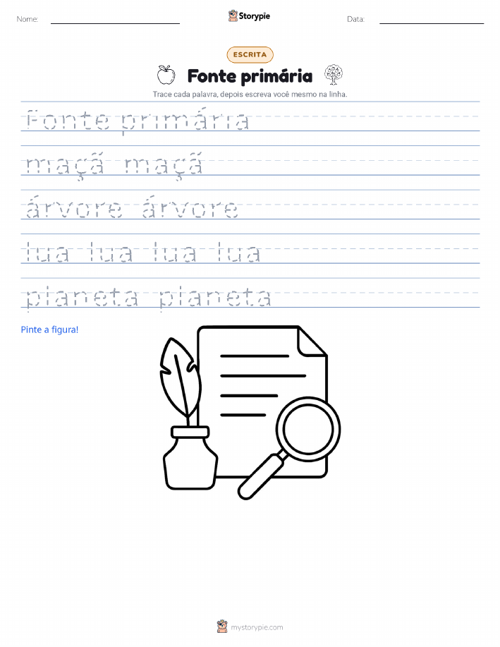 Prática de Escrita