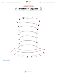 Anteprima della scheda stampabile di Il gatto col cappello (libro)
