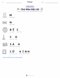 Xem trước tài liệu in sẵn Chú Mèo Đội Mũ (sách)