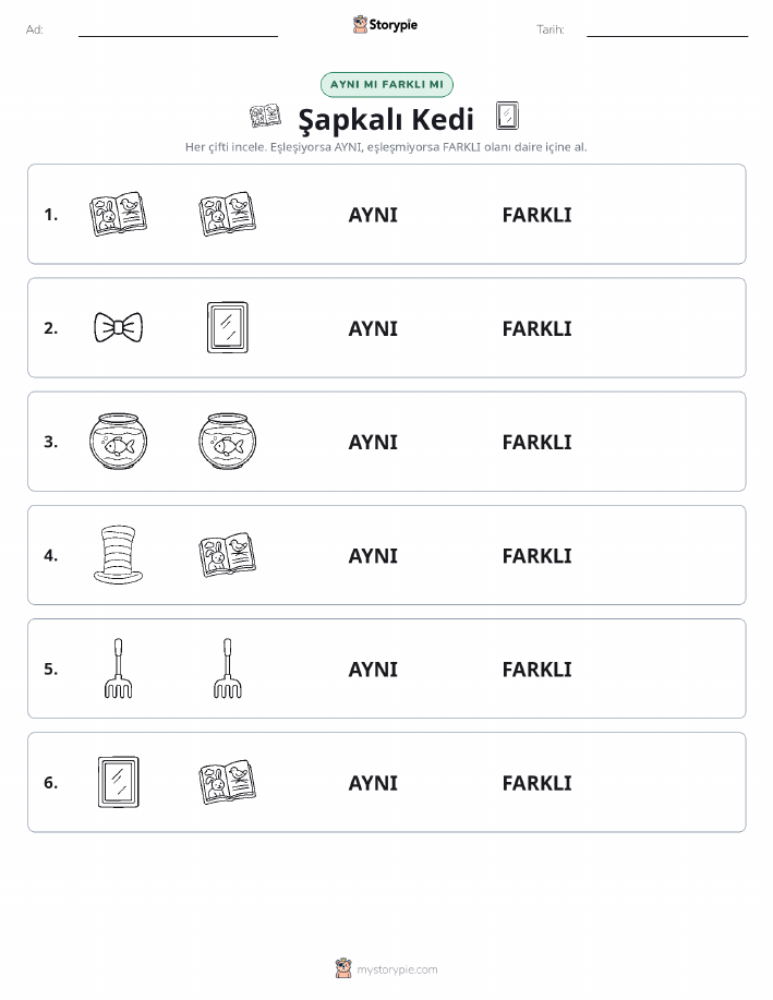 Aynı mı Farklı mı