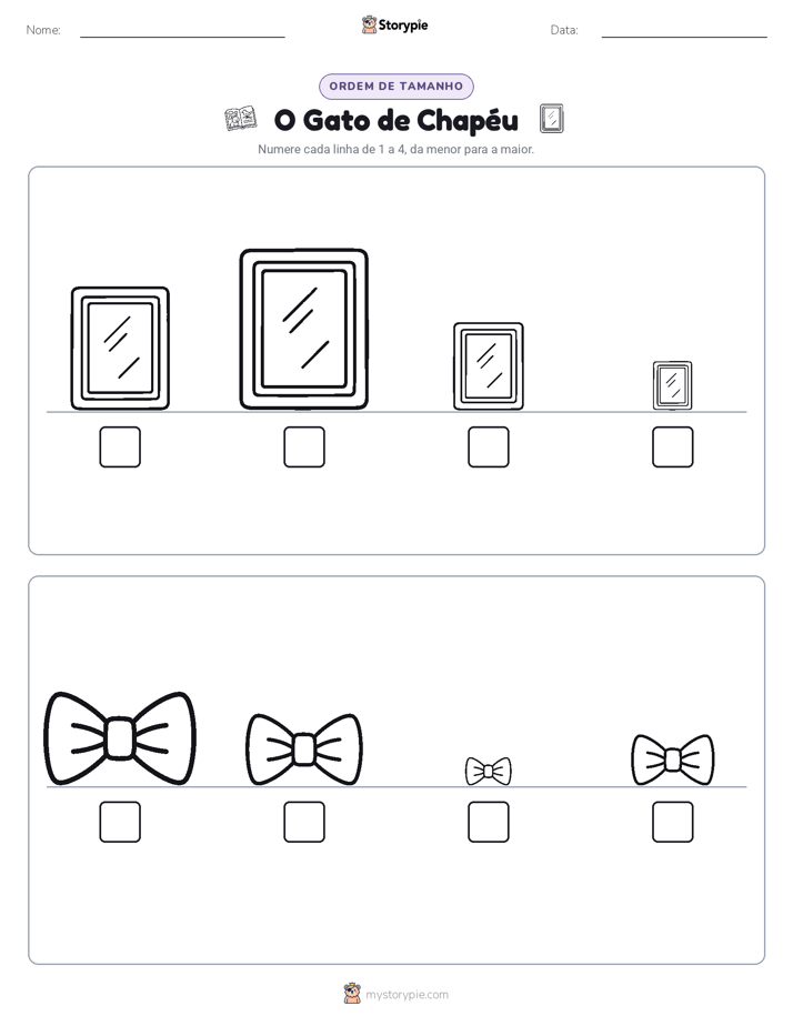 Ordem de Tamanho