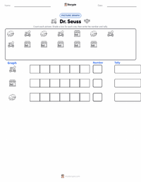 Dr. Seuss printable worksheet preview