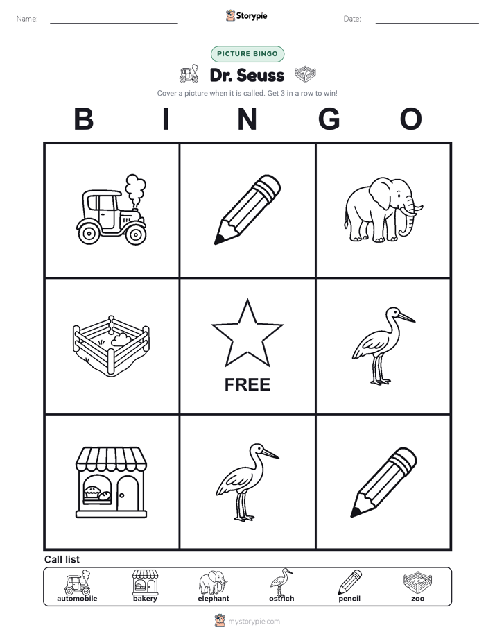 Picture Bingo