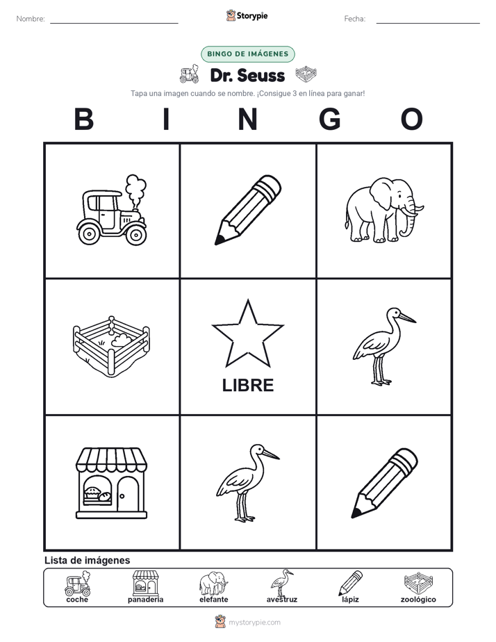 Bingo de Imágenes