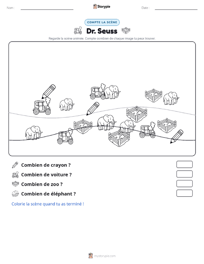 Scène de Comptage