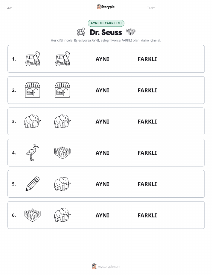 Aynı mı Farklı mı