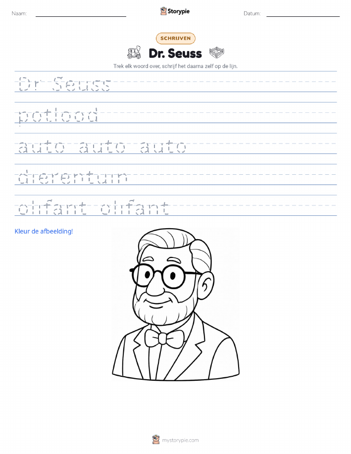 Schrijf Oefening