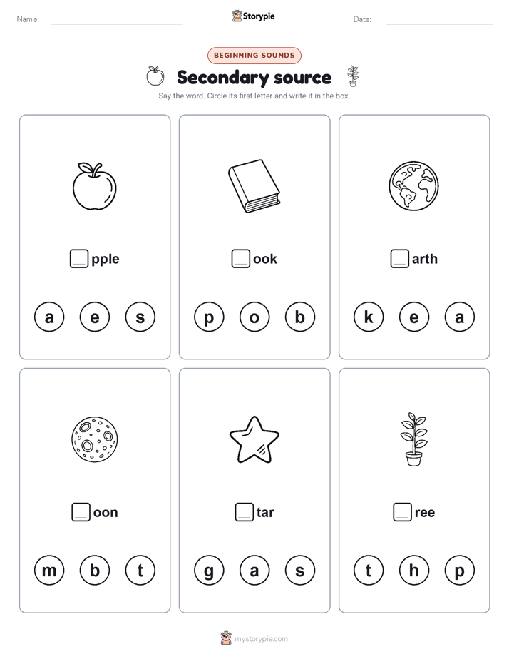 Beginning Sounds