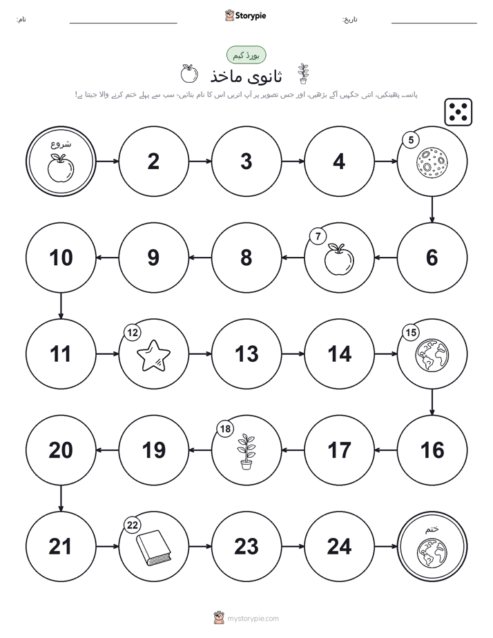 رول اور منتقل کریں کھیل