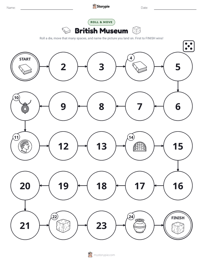 Roll & Move Game
