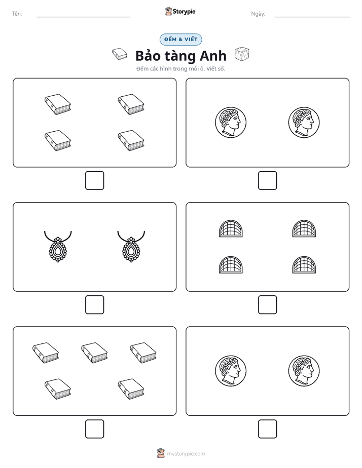 Đếm & Viết