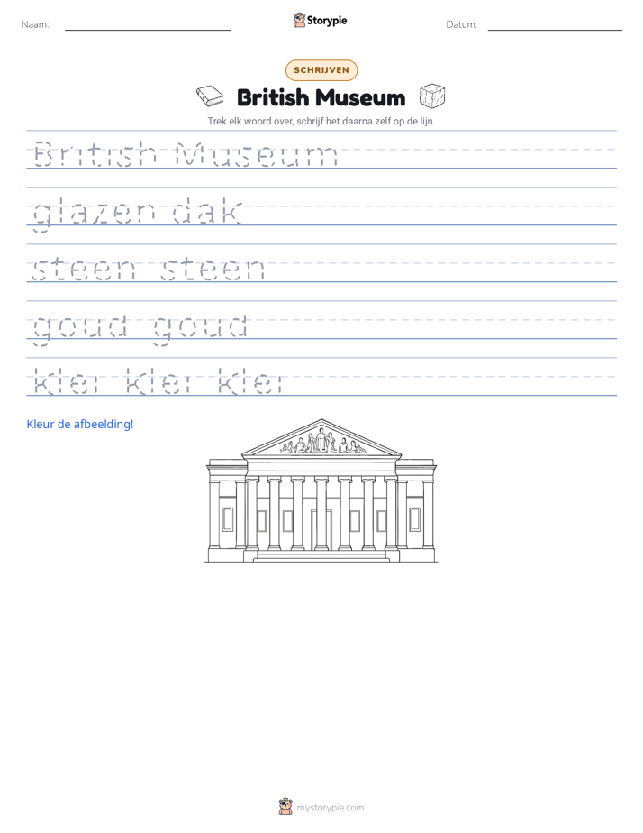 Schrijf Oefening