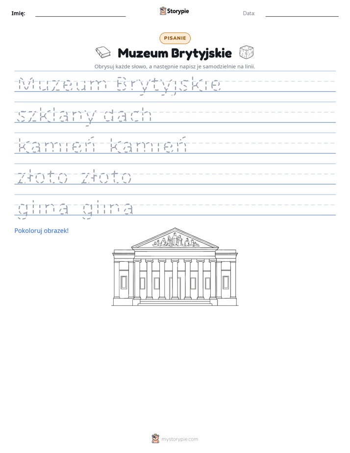 Ćwiczenie Pisania