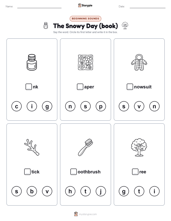 Beginning Sounds
