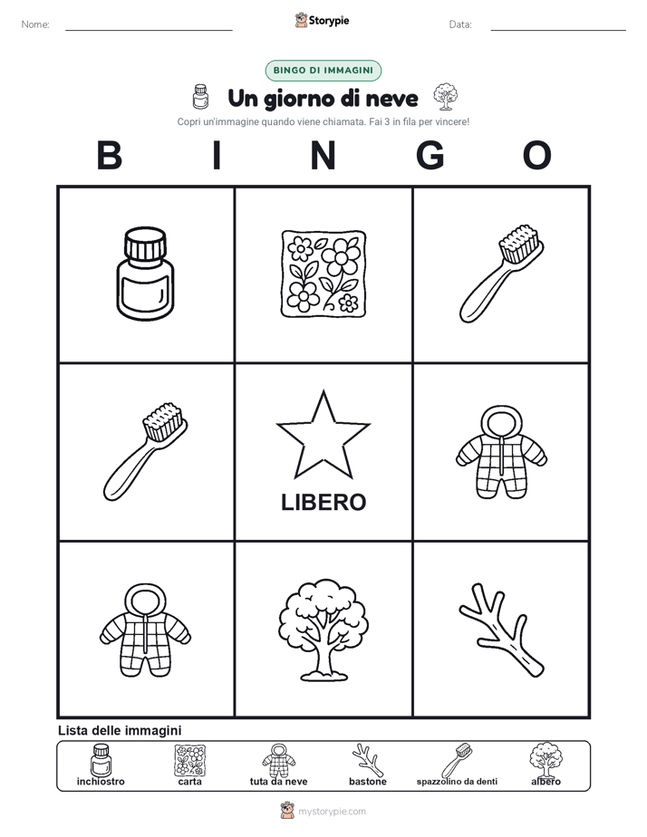 Bingo delle Immagini